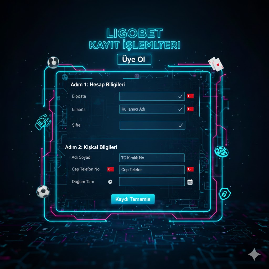 Ligobet Kayıt İşlemleri